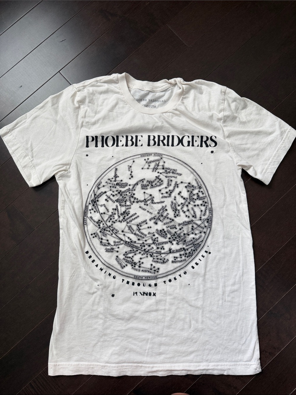 Phoebe Bridgers Dreaming through Tokyo Skies Tshirt sz M